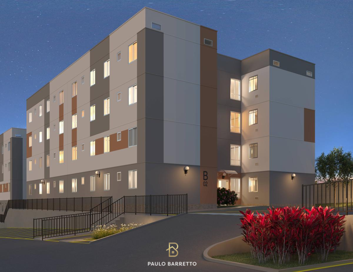 Apartamento com 2 quartos, 39,53m², à venda em Cuiabá, Ribeirão do Lipa - Paulo Barretto Corretor CRECI 11742